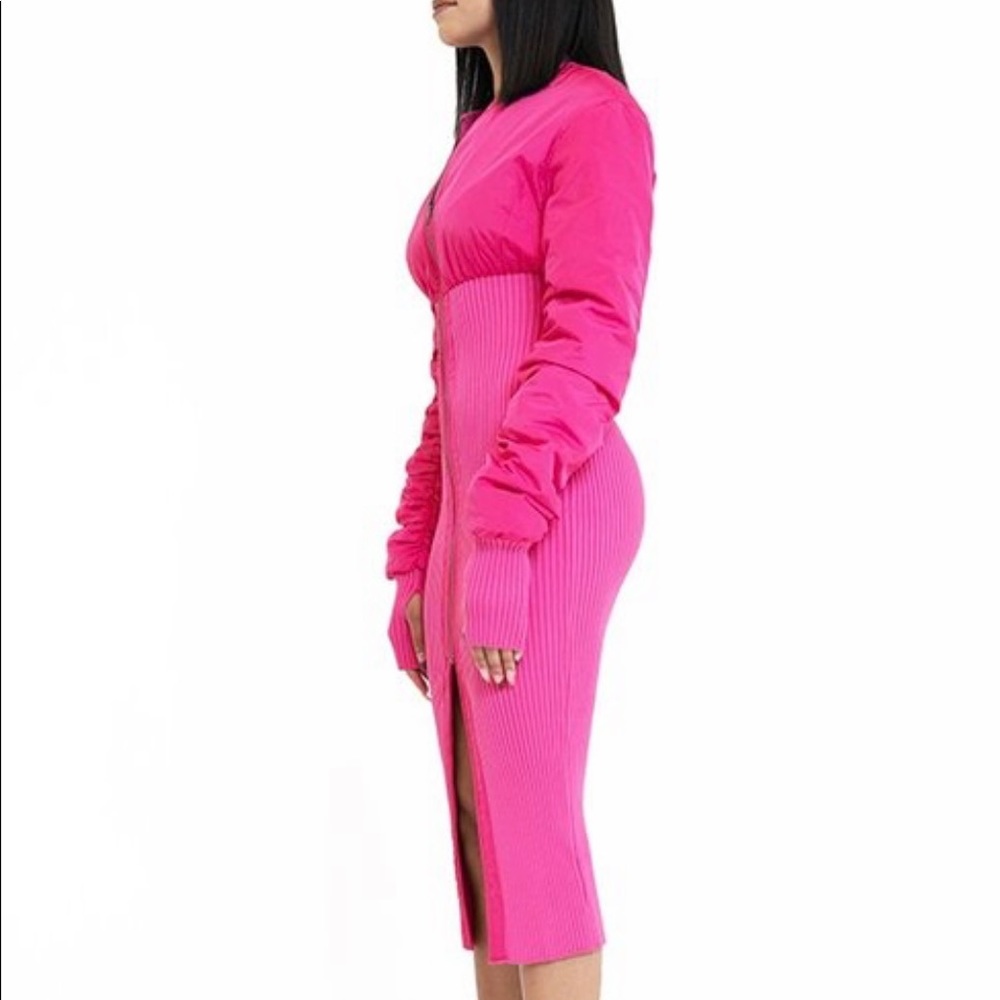 Bomber Jacket Dress - Picture 8 of 8